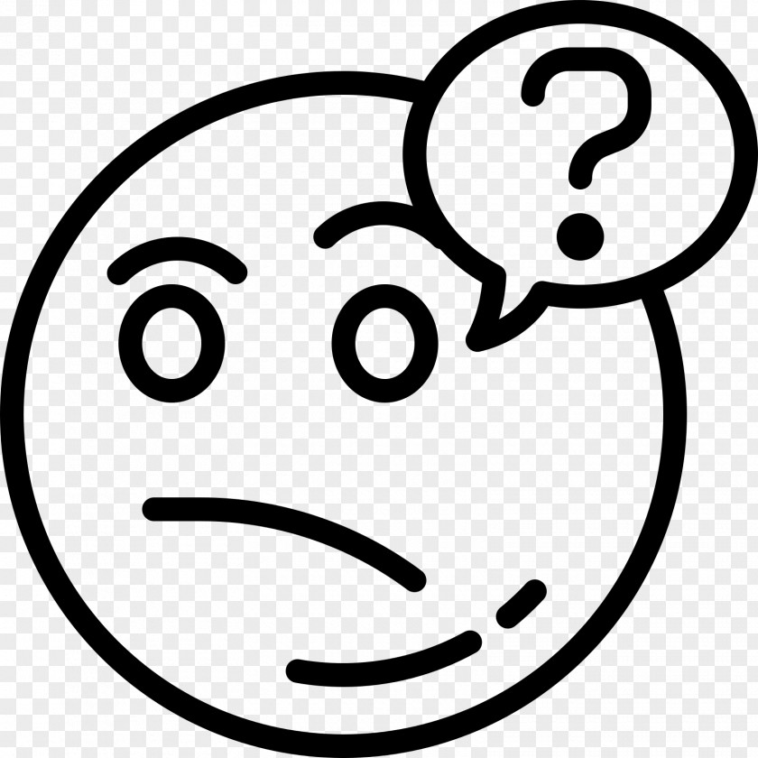 Smiley Emoticon Question Mark PNG