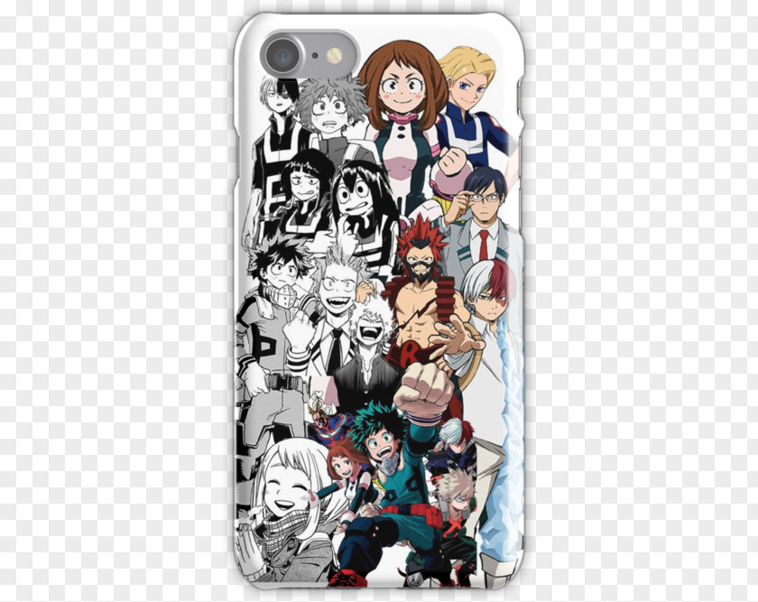 Boku No Hero IPhone X My Academia 6 Plus Mobile Phone Accessories 5s PNG