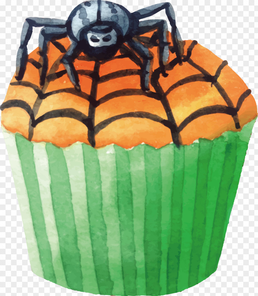 Drawing Halloween Cupcakes Spooktacular Cupcake Muffin PNG