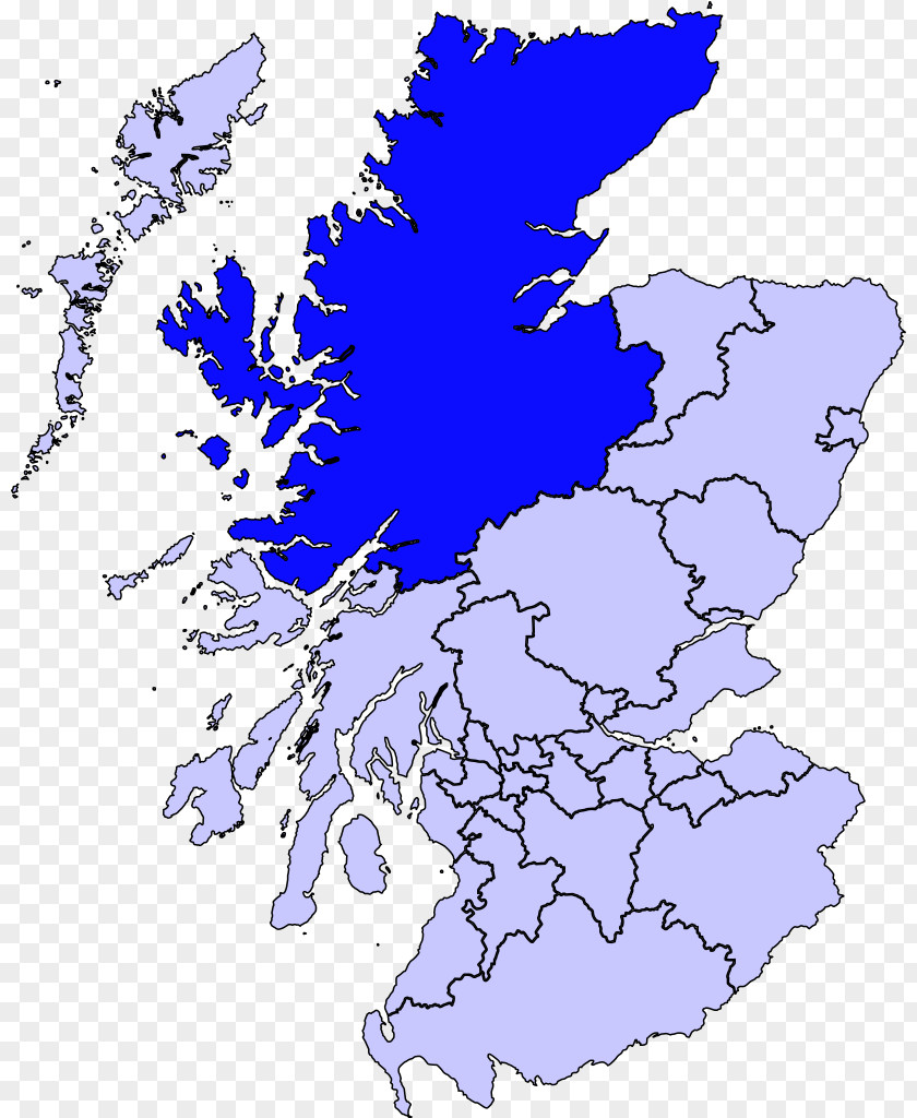 England Scottish Independence Referendum, 2014 Highlands Map Gaelic PNG