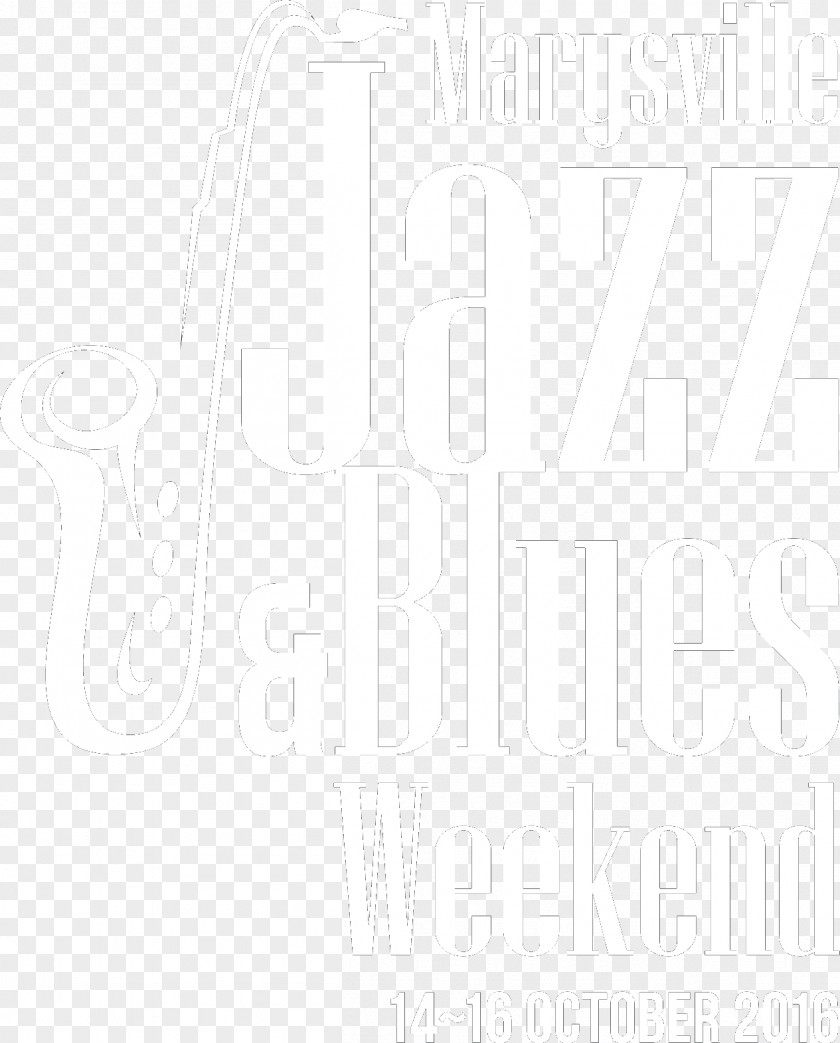 Jazz Poster Paper White Line Art Font PNG