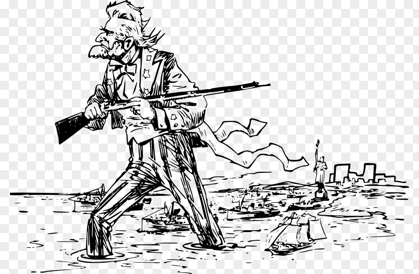 Uncle Sam Firearm Clip Art PNG