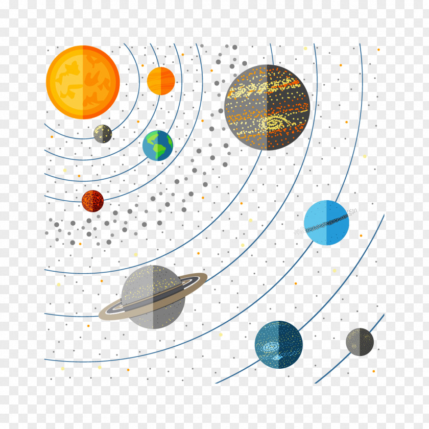 Vector Decorative Pattern Planet Earth Clip Art PNG