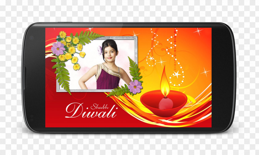 Diwali Festival Greeting & Note Cards Picture Frames PNG