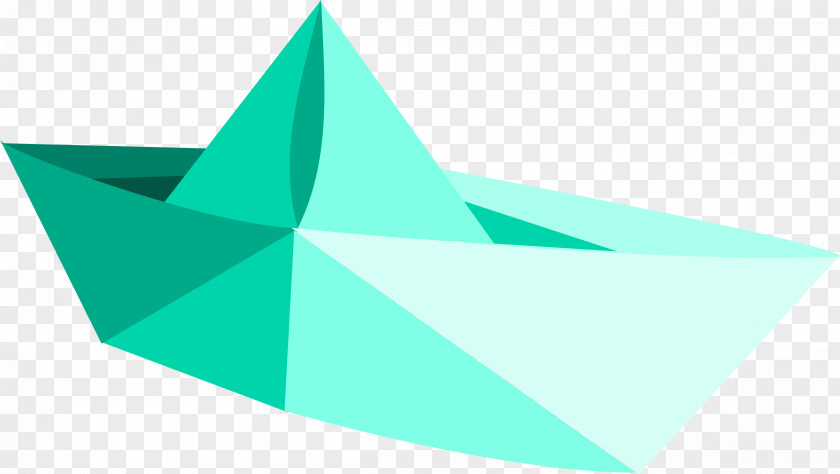 Origami Paper Boat Clip Art PNG