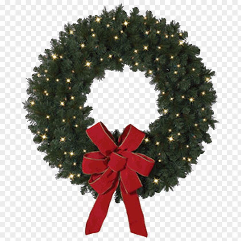 Romantic Garland Wreath Christmas Tree Balsam Hill PNG
