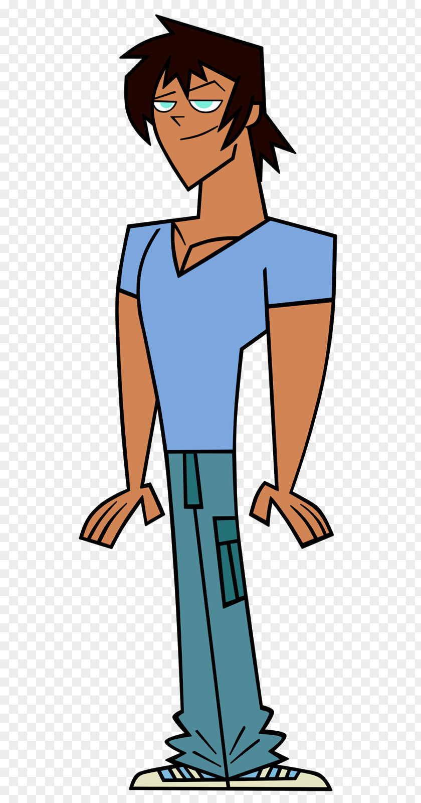 Tifanny Total Drama Island Character Line Art Clip PNG