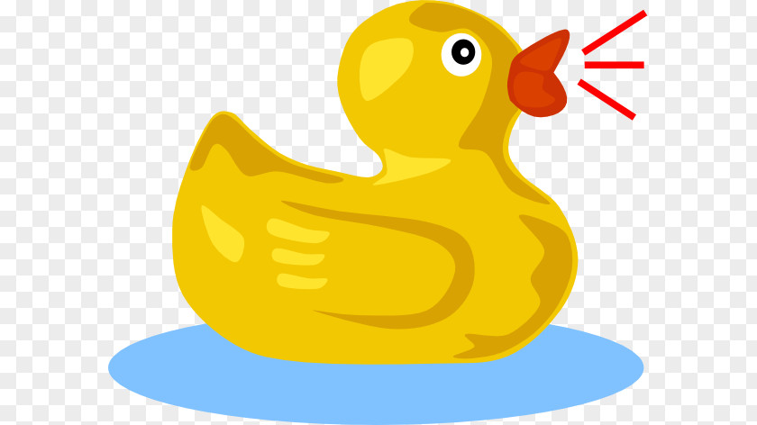 Free Duck Clipart Rubber Clip Art PNG