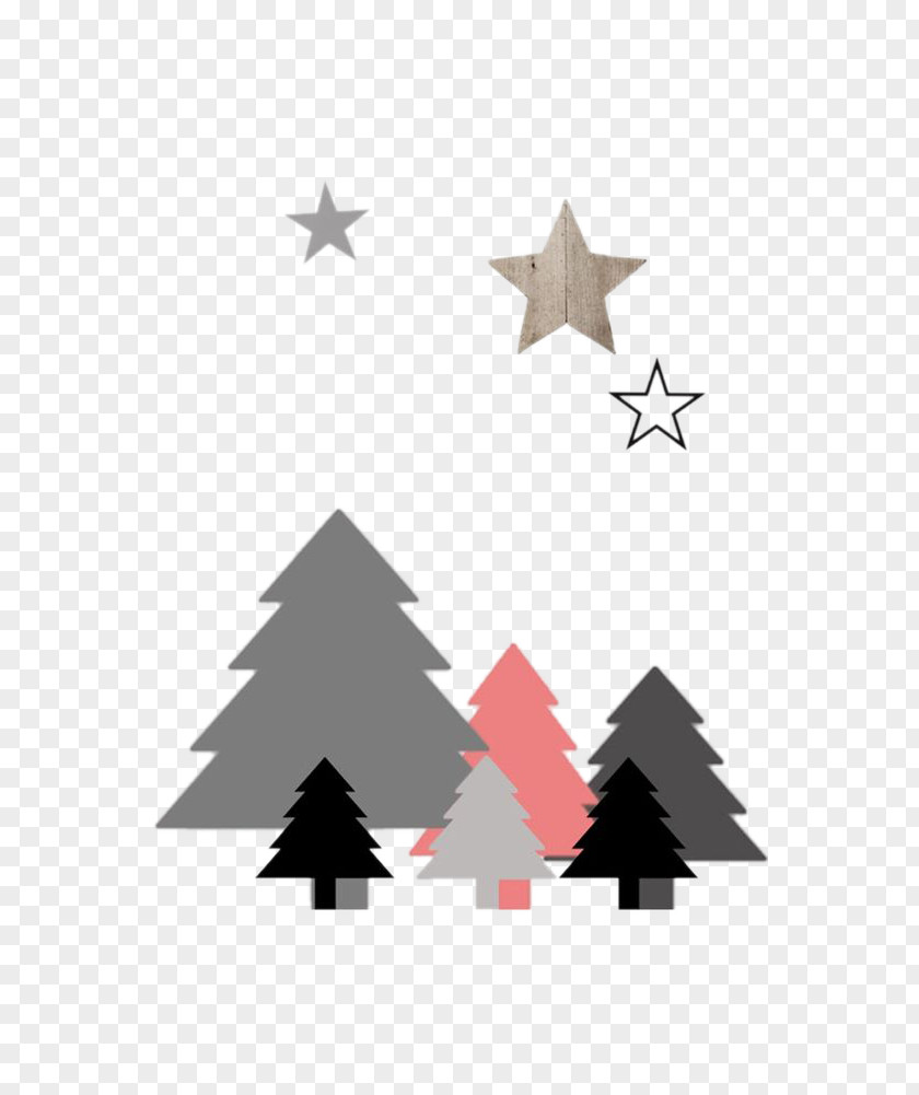 Hand-painted Christmas Tree Background IPhone 6 4 Wallpaper PNG