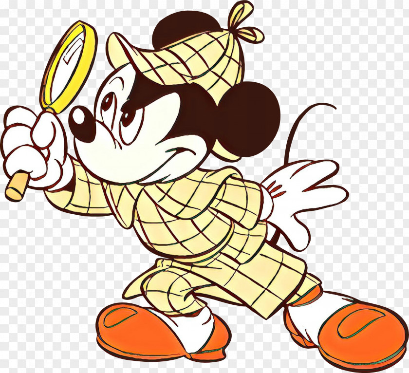 Mickey Mouse Sherlock Holmes Minnie Coloring Book Detective PNG