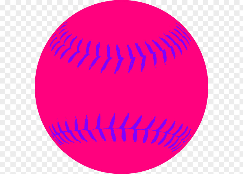 Pink Basketball Clip Art Softball Openclipart Image PNG