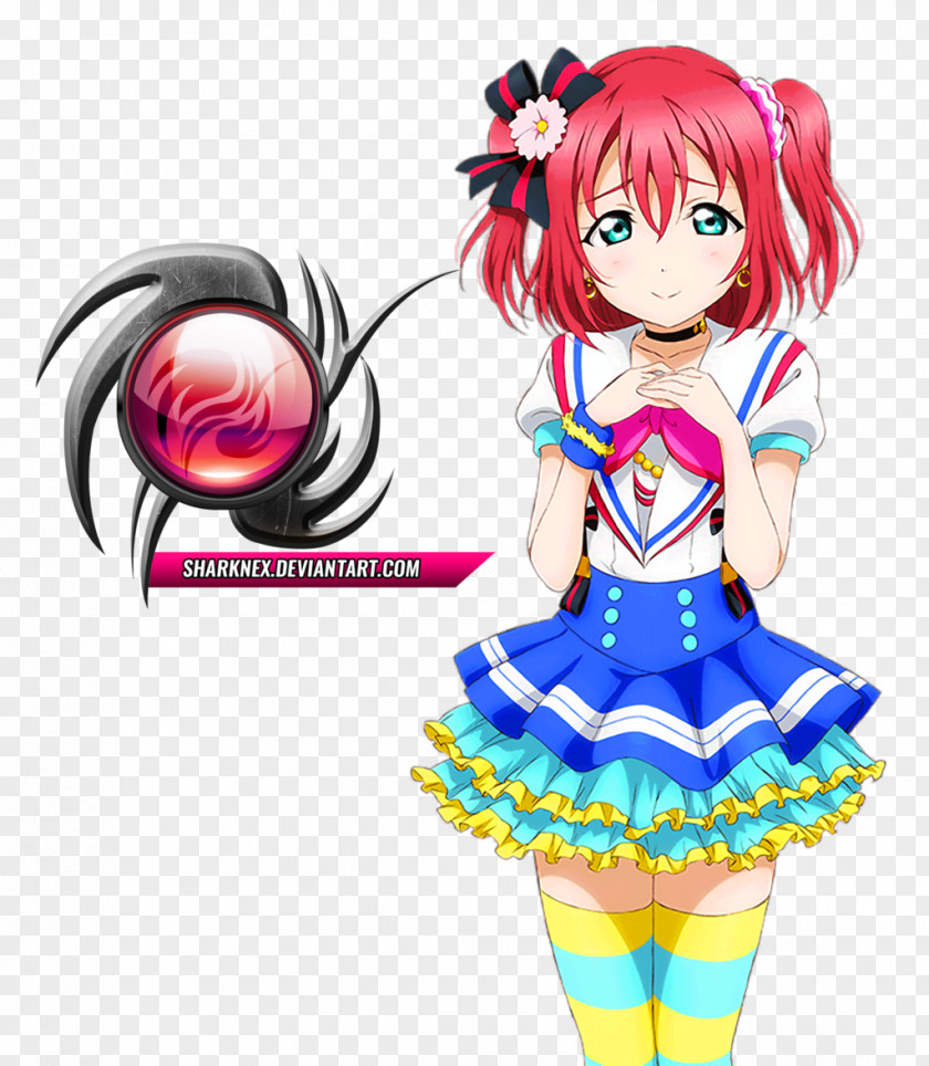 Ruby Aqours Love Live! Sunshine!! Aozora Jumping Heart Cosplay Costume PNG