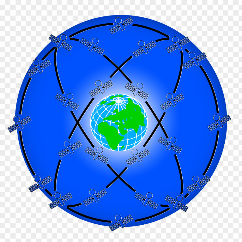 Satellite Navigation Earth Orbit Clip Art PNG