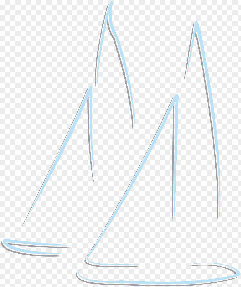 Simple Blue Sailboat Angle Pattern PNG
