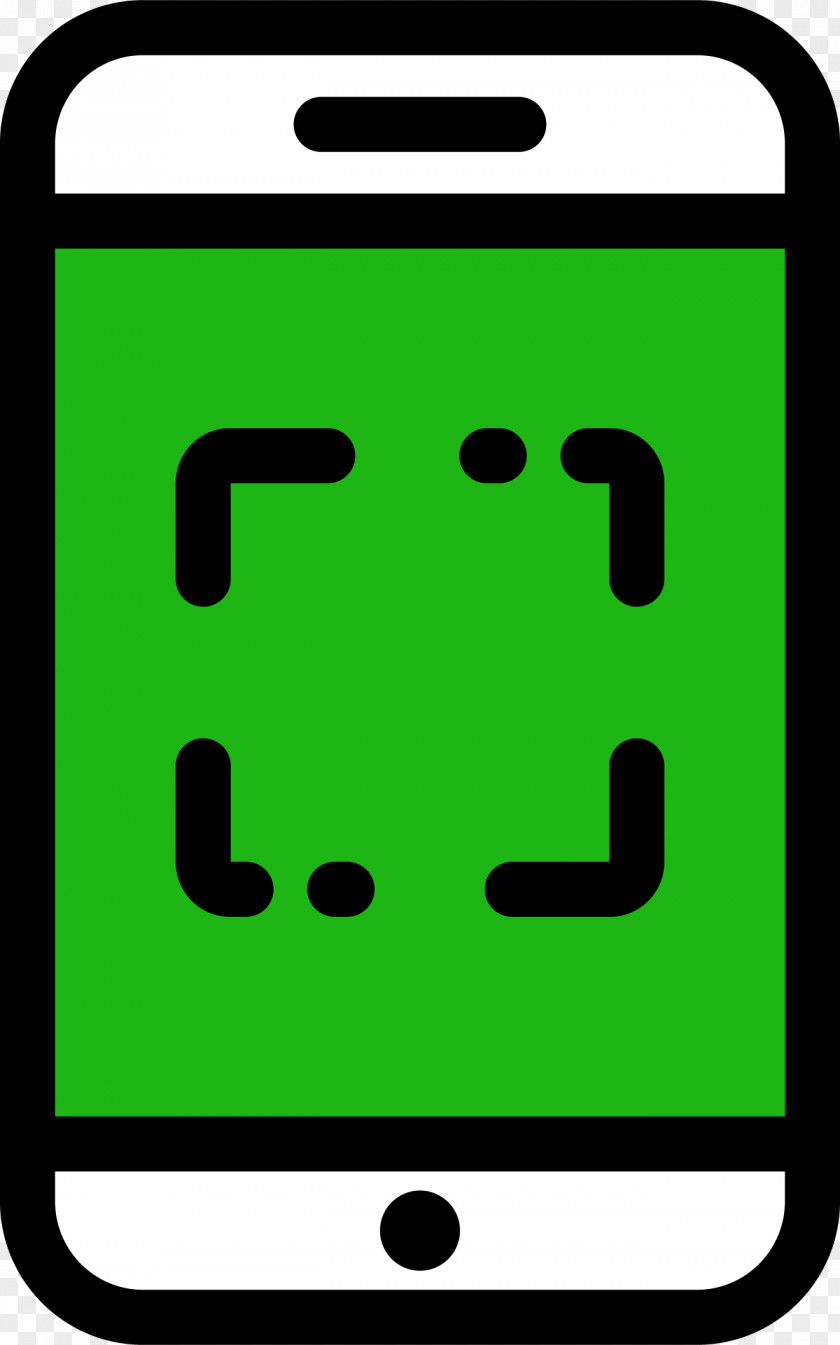 Smartphone Video Capture Icon PNG
