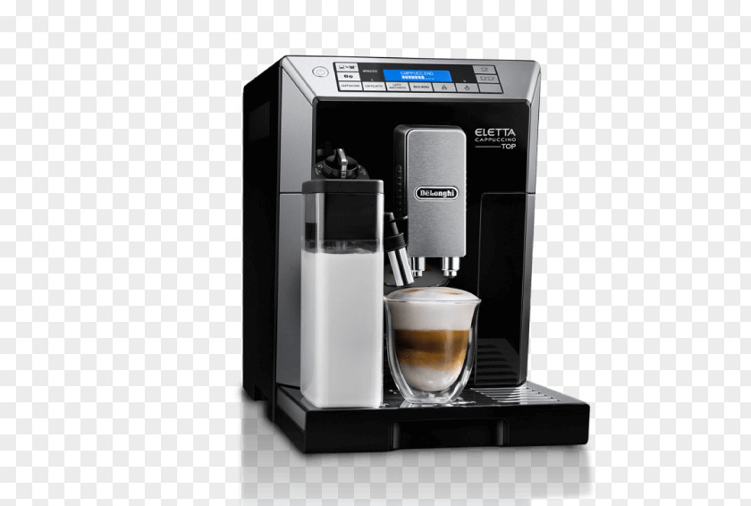 Coffee De'Longhi Eletta Cappuccino ECAM 44.660.B Espresso Machines PNG