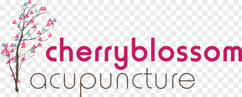 Maharajh Acupuncture Herb Shoppe Cherryblossom Limerick Logo Brand Fertility Clinic PNG