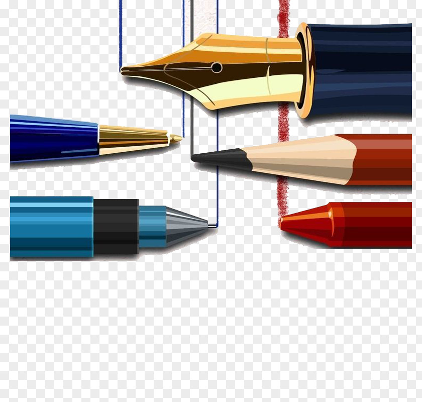 Personalized Pens Writing High-definition Video Television Magazine Wallpaper PNG