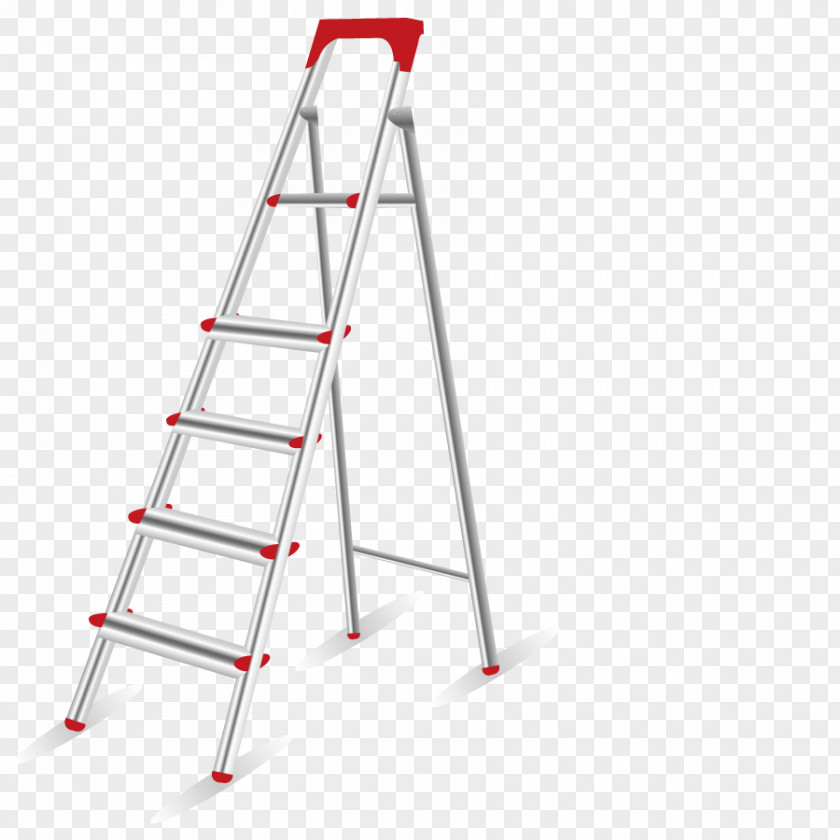 Vector Three-dimensional Ladder Icon PNG