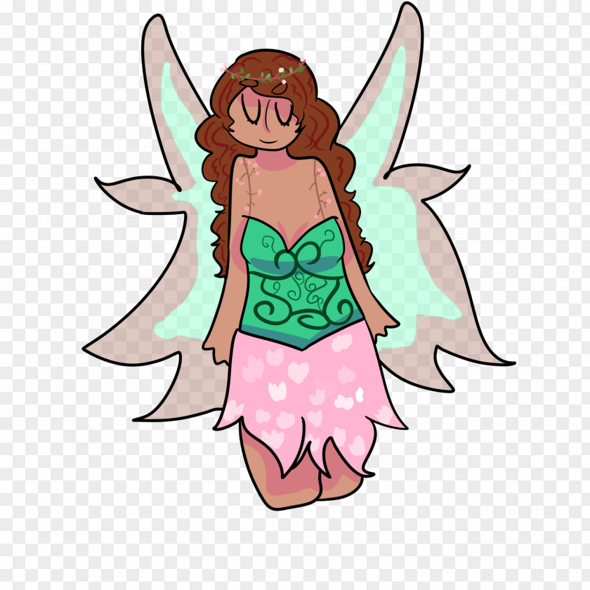 Fairy Leaf Flower Clip Art PNG