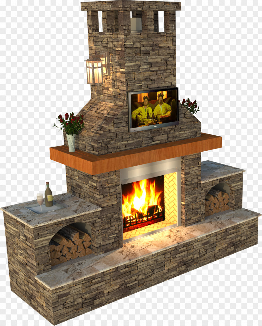 Fireplace Hearth Masonry Oven Rumford Outdoor PNG