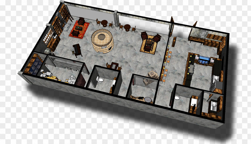 Garage Loft Apartments Interior Cafe Coffee Floor Plan Business PNG