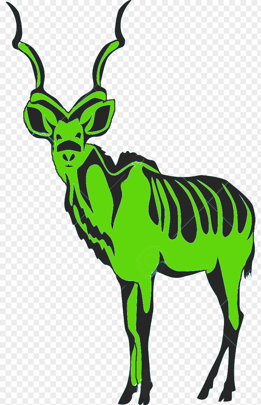Gazelle Impala Antelope Gemsbok Vector Graphics PNG