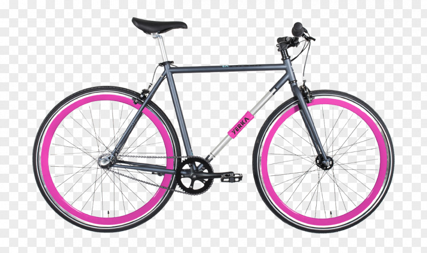 Pink Fixie Bikes Fixed-gear Bicycle Single-speed Specialized Components Shop PNG