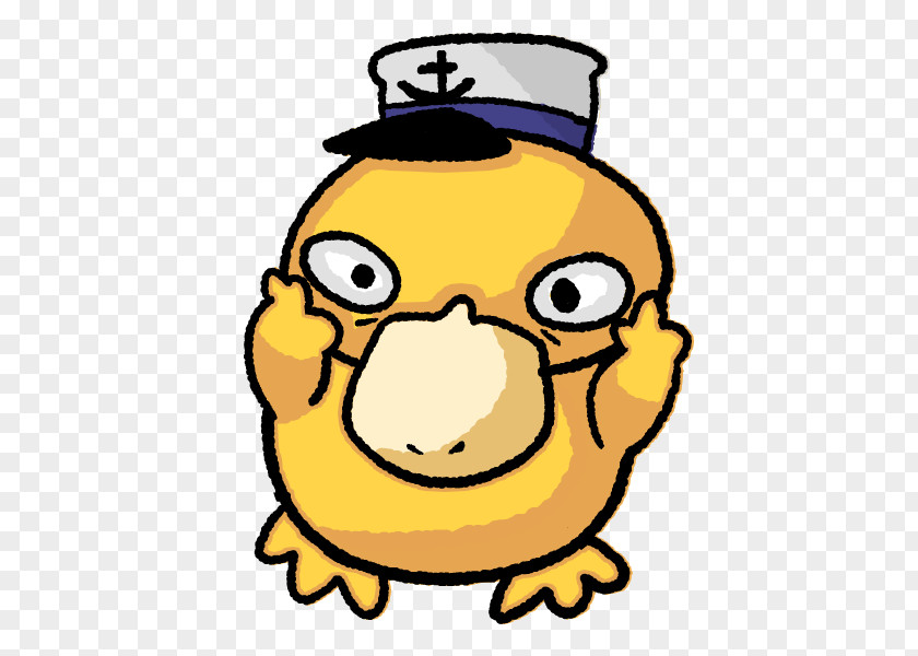 Psyduck Beak Human Behavior Headgear Cartoon Clip Art PNG