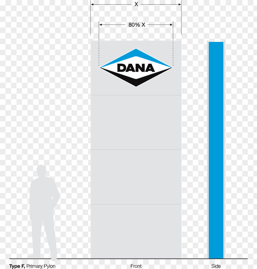 Pylon Twin-Traction Beam Dana Incorporated 44 Brand Logo PNG