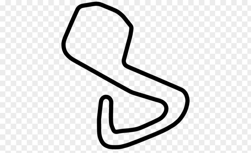 Racing Track Line Clip Art PNG