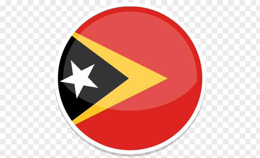 Round Flag Of East Timor Flags The World PNG