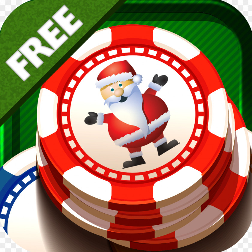 Santa Claus Christmas Ornament Gambling PNG