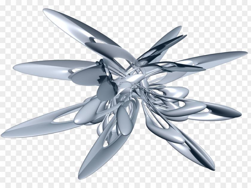 Silver Abstract White PNG