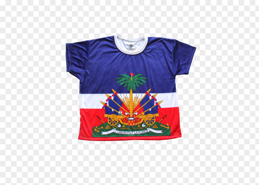 T-shirt Coat Of Arms Haiti Flag PNG
