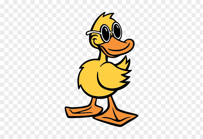 Bird Duck Cartoon Ducks, Geese And Swans Yellow PNG