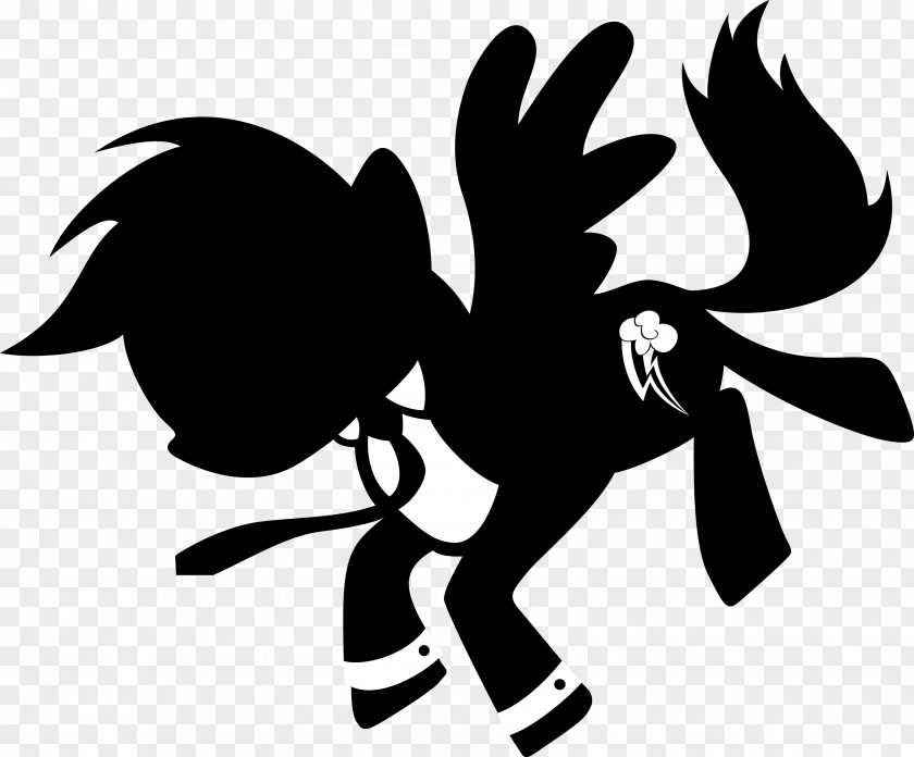 Bridegroom Silhouette Rainbow Dash Clip Art PNG