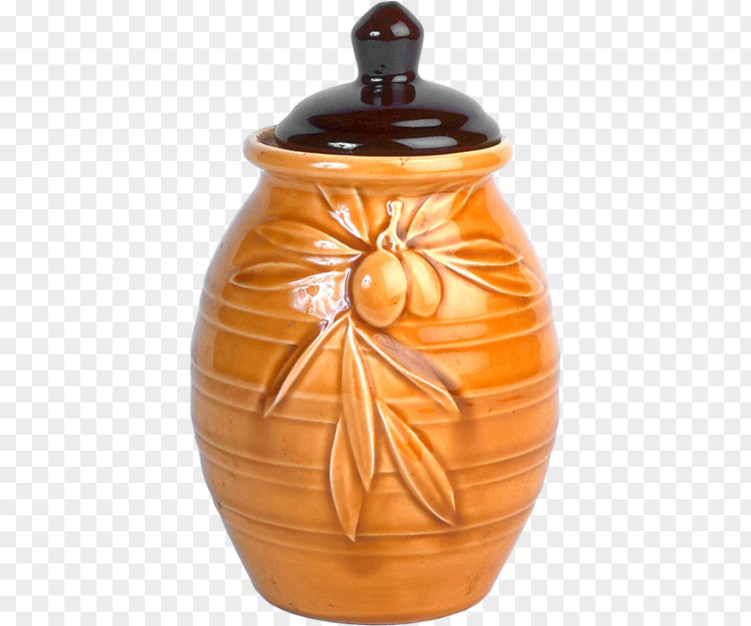 Orange Pattern Jar Brown Clip Art PNG