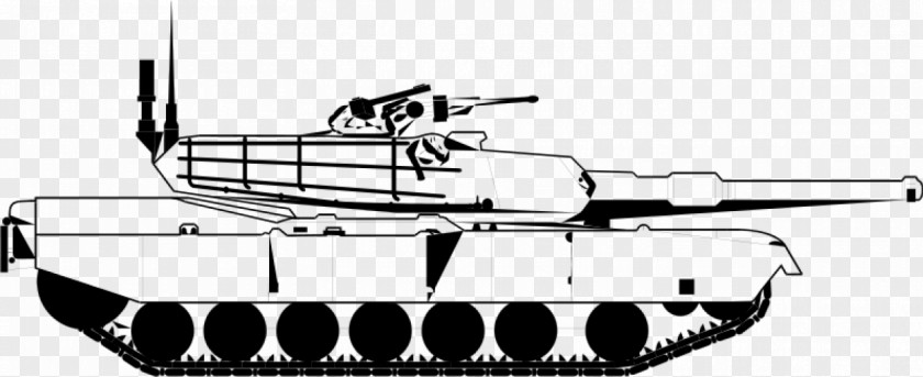 Public Domain Vector Images M1 Abrams Main Battle Tank Clip Art PNG