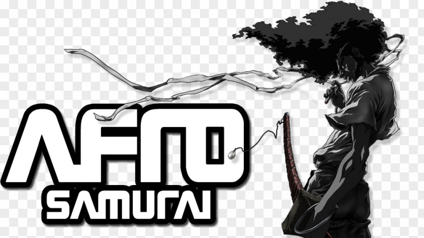 Samurai Afro Fan Art PNG