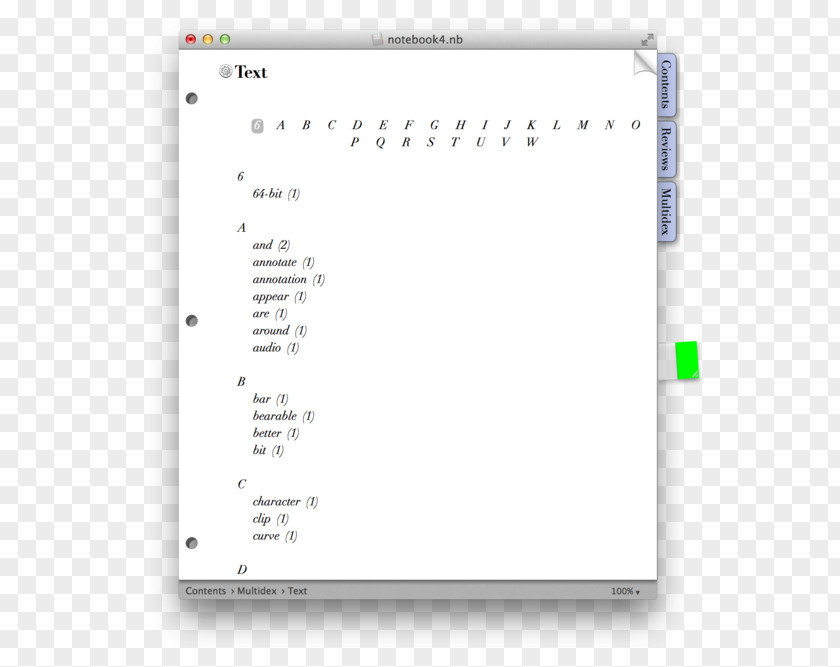 Updated REsume Laptop Macintosh Template Screenshot Note-taking PNG