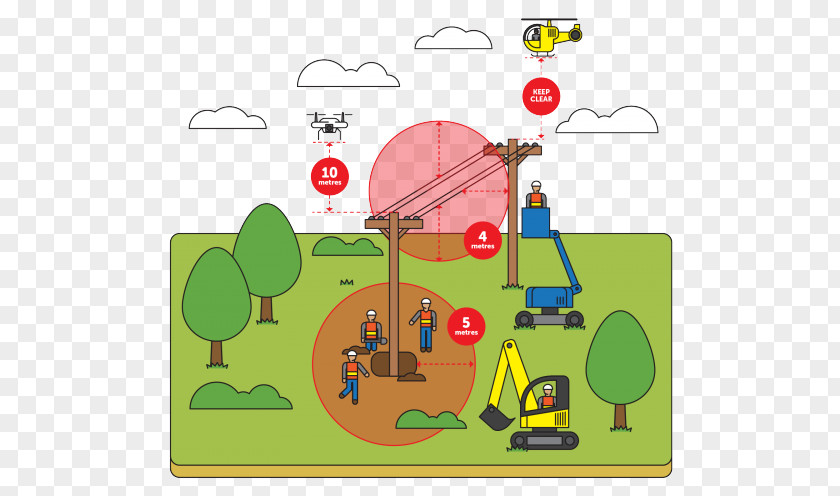 Work Permit Excavation Digging Network Waitaki Clip Art Illustration PNG