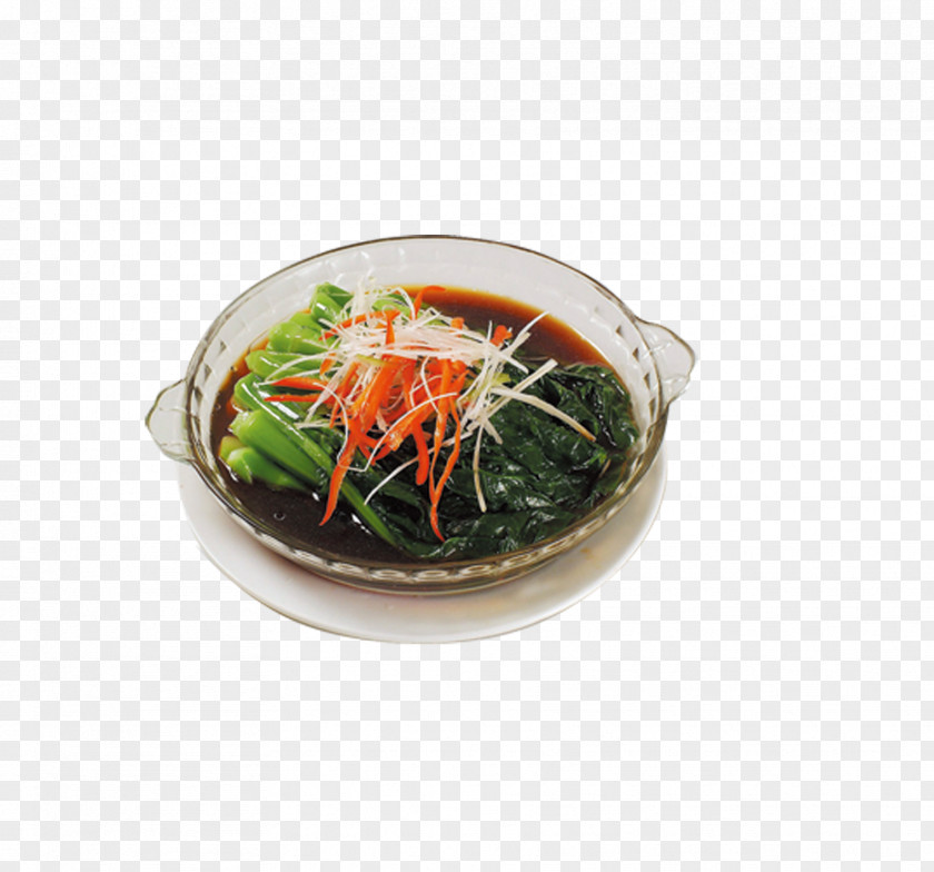 A Bowl Of Cabbage Vegetarian Cuisine Choy Sum Asian Stir Frying Vegetable PNG