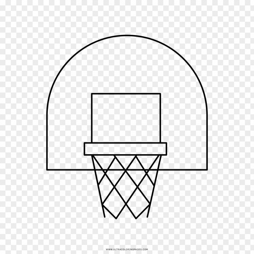 Basketball Drawing Coloring Book Line Art PNG
