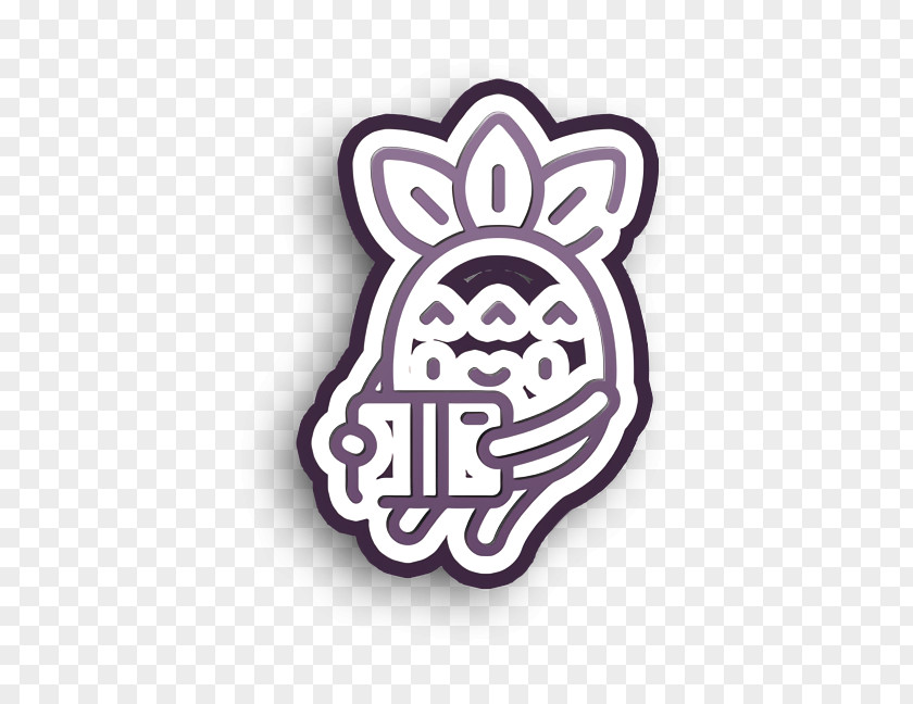 Character Icon Reading Pineapple PNG