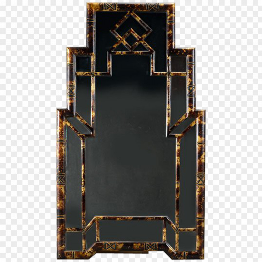 Chinoiserie Picture Frames Metal Brown PNG