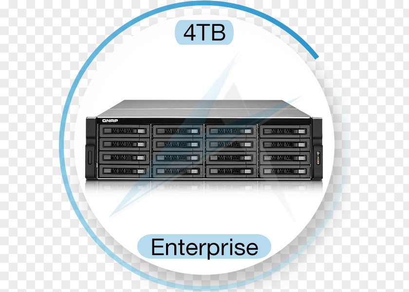 Heathcare Data Storage Serial Attached SCSI QNAP Systems, Inc. Network Systems Computer Servers PNG