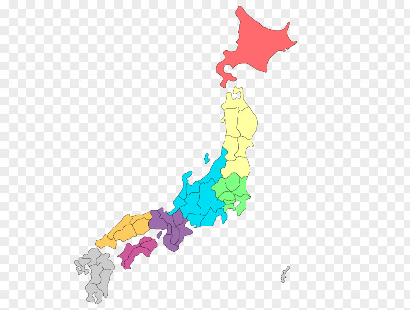 Japan Royalty-free Vector Map PNG