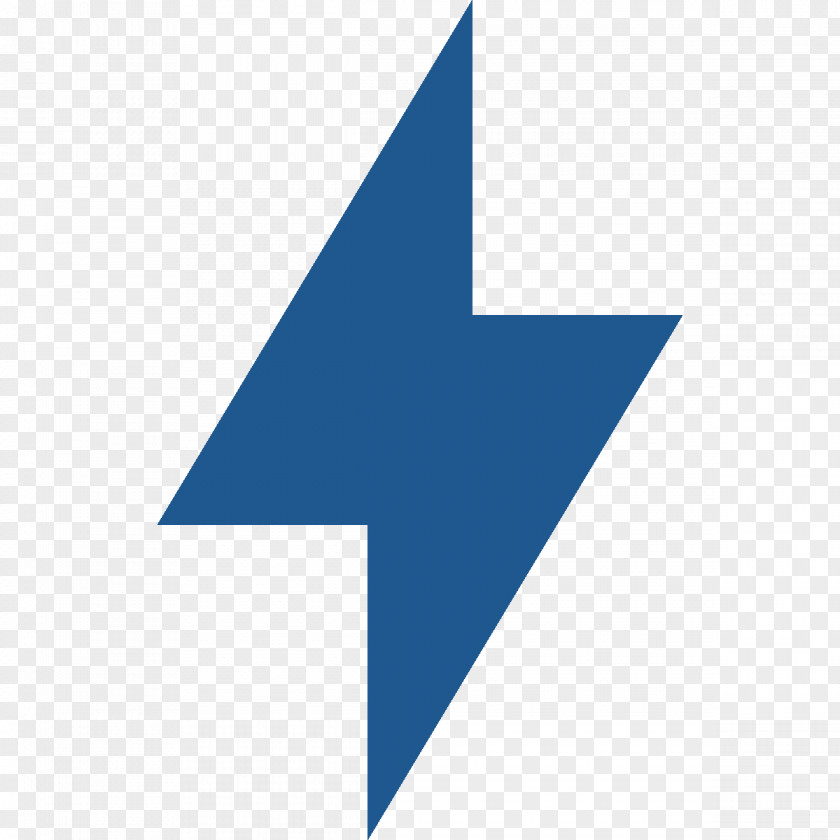 Lightning Bolt Electricity Logo Font PNG