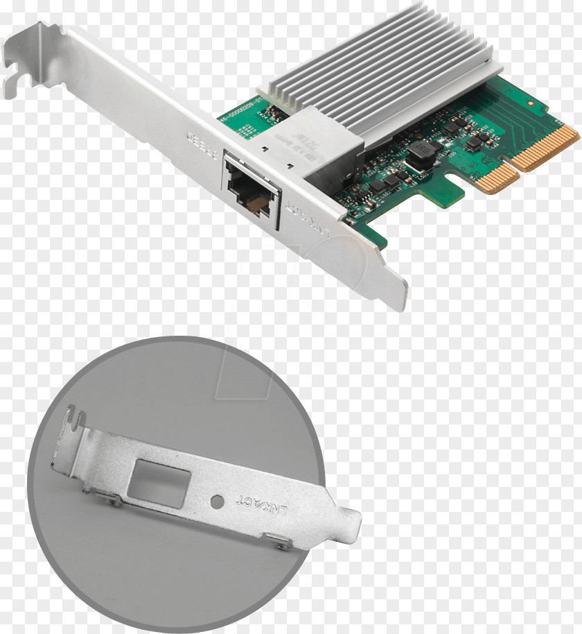 Network Cards & Adapters 10 Gigabit Ethernet PCI Express Conventional PNG
